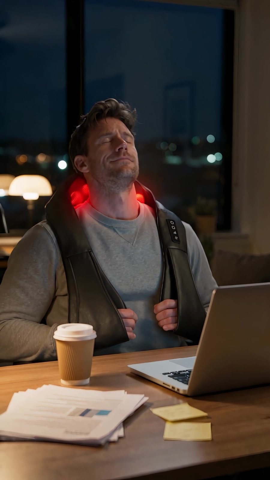 Emberly Heated Shiatsu Neck & Shoulder Massager